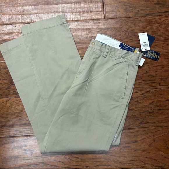 Polo by Ralph Lauren Men's classic fit Khaki Chinos